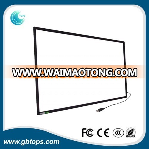 Multi ir touch screen frame 24.6, 32, 42, 43, 49, 50, 55, 58, 65, 70, 85 inch